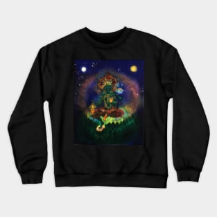 Aryatara - Fearless Bodhisattva of Compassion Crewneck Sweatshirt